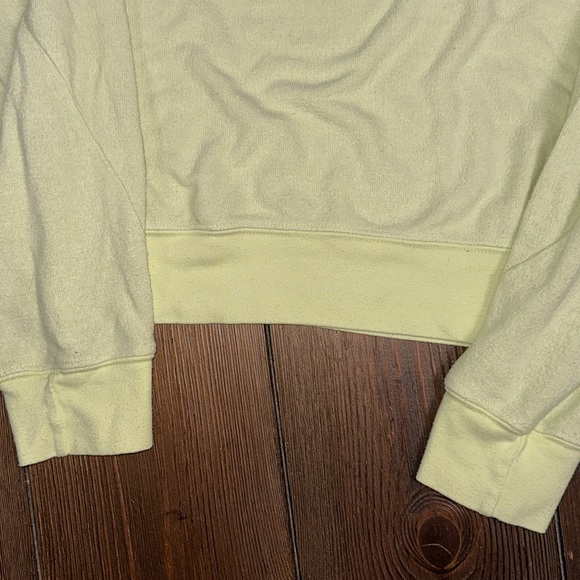 WILDFOX MORE SUN PLEASE Neon Yellow/Green Long Sleeve Top - Picture 5 of 10